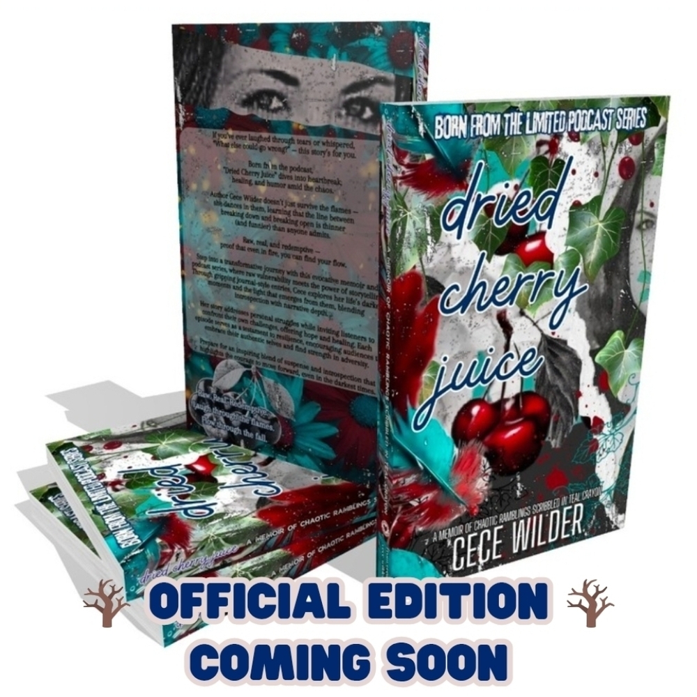 SIGNED BY AUTHOR • Dried Cherry Juice Pod2Pages Book • Official Edition
